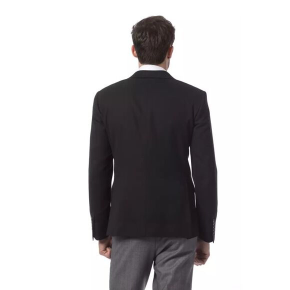 Billionaire Italian Couture Black Wool Suits & Men's Blazer - Picture 3 of 4